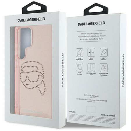 KARL LAGERFELD ETUI CASE POKROWIEC RHINESTONES DO SAMSUNG GALAXY S25 ULTRA