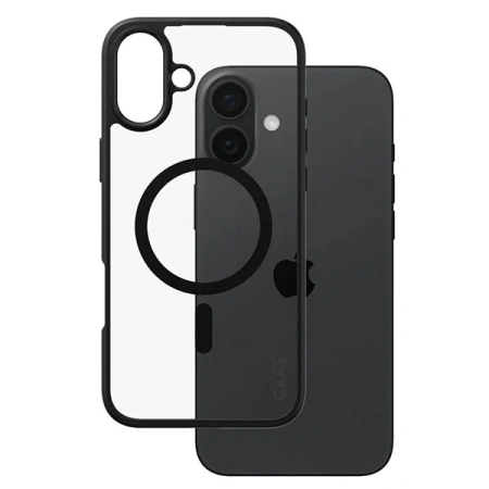 Etui CARE by PanzerGlass Flagship Urban Case MagSafe na iPhone 16 Plus - przezroczysty