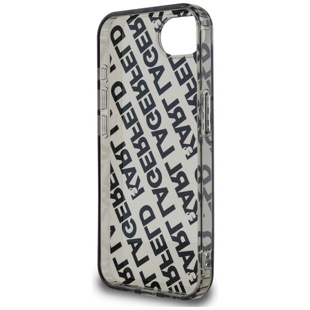 KARL LAGERFELD ETUI IML REPEAT LOGO DO IPHONE 16E LUKSUS I BEZPIECZEŃSTWO