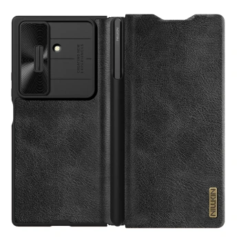 NILLKIN ETUI QIN PRO DO SAMSUNG GALAXY Z FOLD 7 Z MIEJSCEM NA S PEN