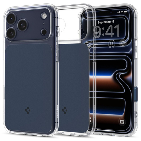 SPIGEN ULTRA HYBRID ”T” MAG MAGSAFE IPHONE 17 PRO MAX MATTE BLUE