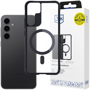 3MK ETUI DO SAMSUNG GALAXY S24 SATIN ARMOR MAGCASE Z OCHRONĄ PRZED UPADKIEM