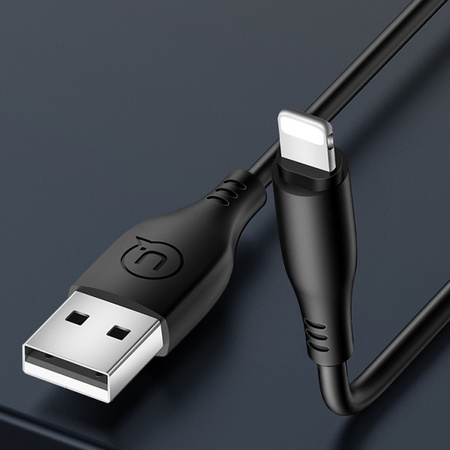 USAMS KABEL DO LIGHTNING 2A DO APPLE IPHONE 11 12 13 14 1M SZYBKA ŁADOWARKA