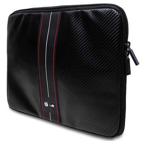 BMW Sleeve BMCS14COMSCAKR 14czarny/black Carbon Red Stripes