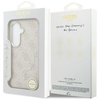 Etui Guess 4G Embossed Ring MagSafe do   Samsung Galaxy S26 Plus różowy