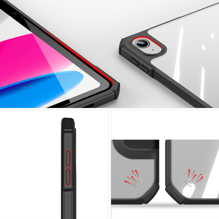 Dux Ducis Copa etui iPad 10.9'' 2022 (10 gen.) pokrowiec smart cover podstawka czarne