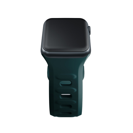 38/40/41/42 mm Evergreen (small) - 3mk Silicone Watch Strap for Apple