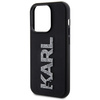 KARL LAGERFELD POKROWIEC HARDCASE 3D RUBBER Z LOGO DO IPHONE 15 PRO GLITTER