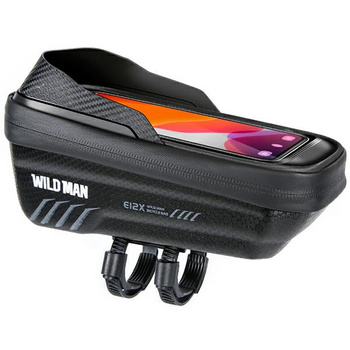 WILDMAN ETUI UCHWYT DO TELEFONU NA RAMĘ ROWERU M E12X ZAMKNIĘCIE