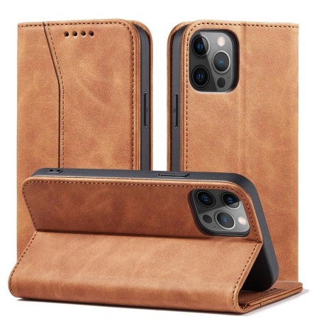 HURTEL MAGNET FANCY CASE ETUI DO IPHONE 12 PRO POKROWIEC Z PORTFELEM KARTĄ