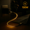 CO2 KABEL USB-C SZYBKIE ŁADOWANIE DO SAMSUNG XIAOMI USB TYP C PD 6A 100W 2M
