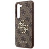 Etui Guess GUHCS23S4GMGBR S23 S911 - brązowe 4G Big Metal Logo