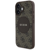 GUESS ETUI MAGNETYCZNE TPU DO MAGSAFE IPHONE 16 4G CIRCLE CLASSIC LOGO