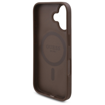 GUESS POKROWIEC DO IPHONE 16 6.1 HARDCASE Z WZOREM KWIATOWYM DO MAGSAFE