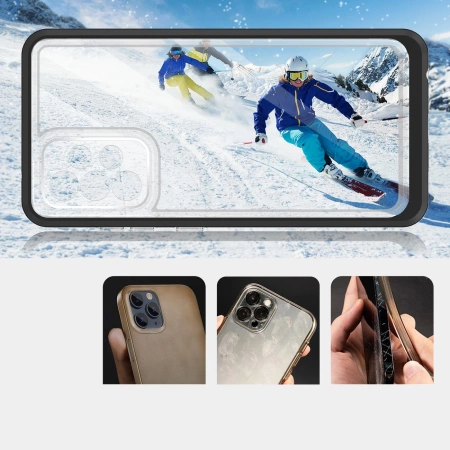 HURTEL ETUI CLEAR 3IN1 DO SAMSUNG GALAXY A13 5G ŻELOWY POKROWIEC Z RAMKĄ