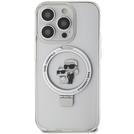 KARL LAGERFELD ETUI HARDCASE DO IPHONE 13 PRO MAX 6.7 RING STAND KARL &