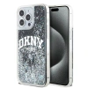 DKNY POKROWIEC HARDCASE LIQUID GLITTER DO IPHONE 15 PRO MAX 6.7 Z LOGO