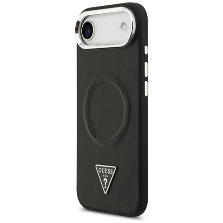 Etui Guess Triangle Logo MagSafe do      iPhone Air czarny