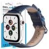Beline pasek Apple Watch Leather42/44/45/49mm niebieski /blue