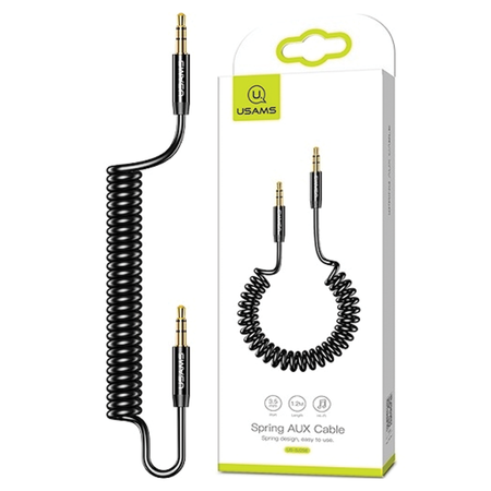 USAMS KABEL AUDIO JACK 3,5MM DO TELEFONÓW IPHONE 7 8 X 11 12 13 14 1,2M