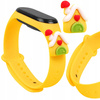 HURTEL PASEK OPASKA DO XIAOMI MI BAND 6 5 ŚWIĄTECZNY SILIKONOWY DOMEK