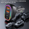 USAMS ŁADOWARKA SAMOCHODOWA 48W 1XUSB-C 3XUSB-A DO SMARTFONÓW FAST CHARGING