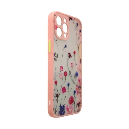HURTEL ETUI DESIGN CASE DO IPHONE 13 PRO MAX POKROWIEC Z POKROWCEM W KWIATY