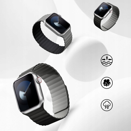 INNOSTYLE PASEK DO APPLE WATCH ULTRA 42 44 45 49 MM WODOODPORNY MAGNETYCZNY