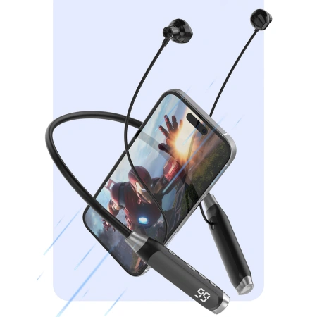 DUDAO SŁUCHAWKI BEZPRZEWODOWE U5 MAX BLUETOOTH Z PAŁĄKIEM NA SZYJĘ