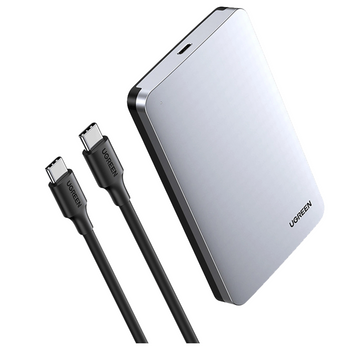 UGREEN KIESZEŃ NA DYSK 2,5'' SATA 3.0 6GBPS Z USB-C 0,5M DO DYSKÓW TWARDYCH