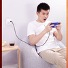 Ugreen kątowy kabel przewód z bocznym wtykiem USB - USB Typ C 5 A Quick Charge 3.0 AFC FCP 0,5 m czarny (70431 US313)