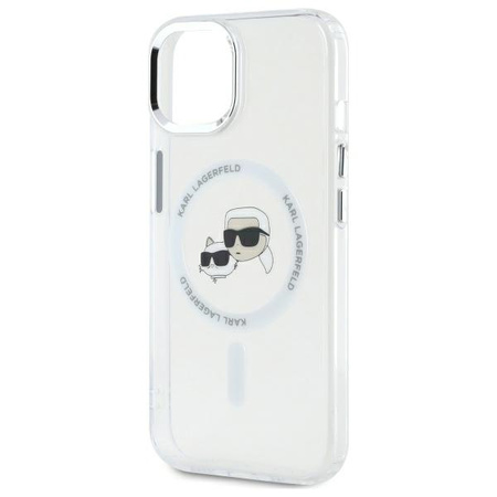 KARL LAGERFELD ETUI HARDCASE DO IPHONE 14 6.1 Z DO MAGSAFE KARL&CHOUPETTE