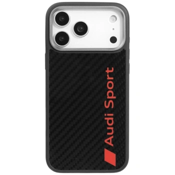 AUDI ETUI CARBON FIBER DO IPHONE 17 PRO MAX MAGSAFE Z OCHRONĄ