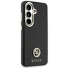 Etui Guess Rhinestone Round Logo MagSafe do Samsung Galaxy S26 czarny