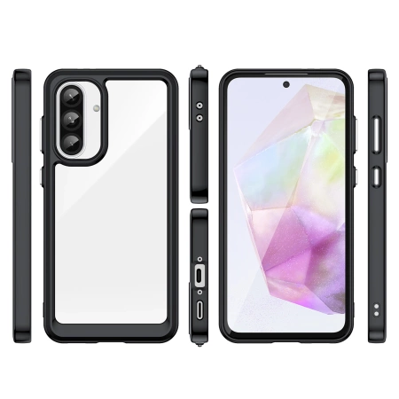HURTEL ETUI OUTER SPACE CASE DO SAMSUNG GALAXY A26 POKROWIEC Z ELASTYCZNĄ