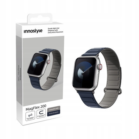 INNOSTYLE PASEK DO APPLE WATCH ULTRA 42 44 45 49 MM WODOODPORNY MAGNETYCZNY