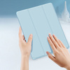 Dux Ducis Toby etui iPad 10.9'' 2022 (10 gen.) pokrowiec z miejscem na rysik Apple Pencil smart cover podstawka niebieskie