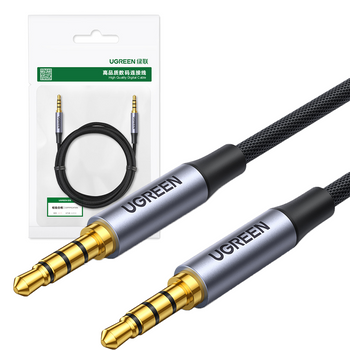 Ugreen kabel przewód AUX mini jack 3.5mm (męski) - mini jack 3,5mm (męski) 3m czarny (AV183)