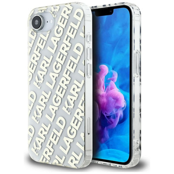 KARL LAGERFELD ETUI IML REPEAT LOGO DO IPHONE 16E DESIGN I OCHRONA Z WZOREM
