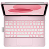 Etui Typecase Flexbook Touch z klawiaturą do iPad 11" (A16) 2025 / iPad 10.9" 2022 jasno różowy