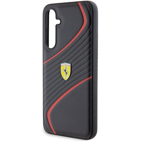 FERRARI ETUI HARDCASE DO SAMSUNG GALAXY S23 FE S711 TWIST METAL LOGO