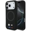Etui BMW M Silicon Logo MagSafe do iPhone 17 Pro czarny