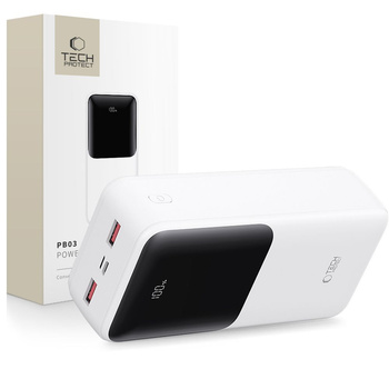 TECH-PROTECT POWER BANK 30000MAH 22.5W DO IPHONE 13 14 15 SZYBKIE ŁADOWANIE