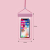 Wodoodporne etui na telefon 115 mm x 220 mm torebka na basen plażę białe