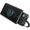 USAMS POWERBANK 10000MAH 20W PD DO TELEFONÓW SZYBKA ŁADOWARKA ZWIJANY KABEL
