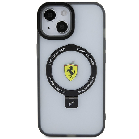 FERRARI ETUI RING STAND DO IPHONE 15 PLUS 6.7 DO MAGSAFE 2023 Z FUNKCJĄ