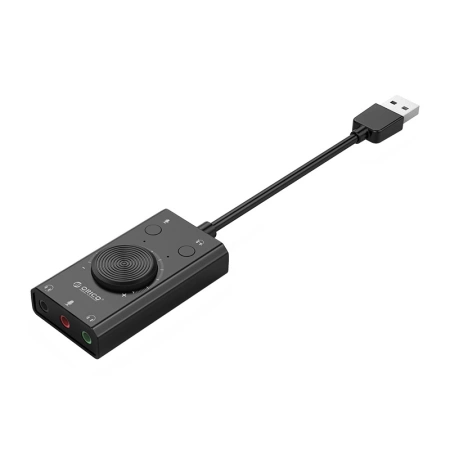 ORICO KARTA DŹWIĘKOWA ZEWNETRZNA SC2 DO KOMPUTERA USB-A 7.1 AUDIO KONWERTER