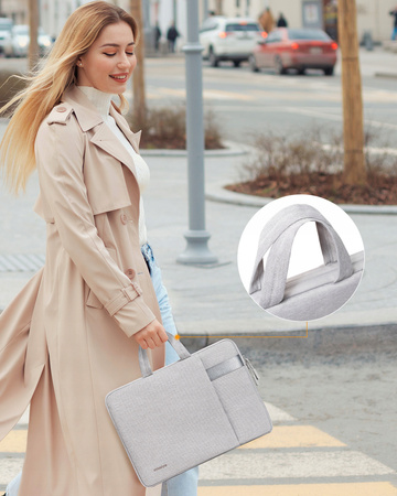 INNOSTYLE TORBA NA LAPTOPA 14 WODOODPORNA ETUI DAILYFLOW SZARA