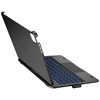 Etui Typecase Flexbook Touch z klawiaturą do iPad Air 11" 2024/2025 szary