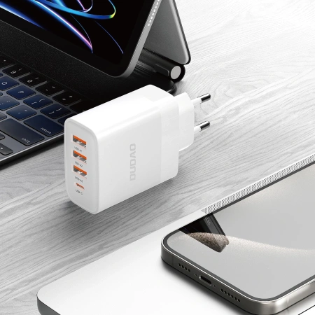DUDAO ŁADOWARKA 3X USB-A 1X USB-C PD 20W DO TELEFONÓW IPHONE SAMSUNG XIAOMI